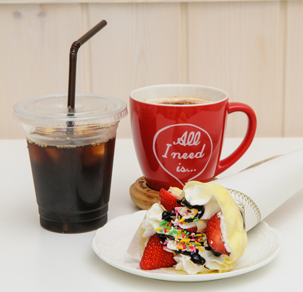 テラス ル・フランの大人気カフェメニュー